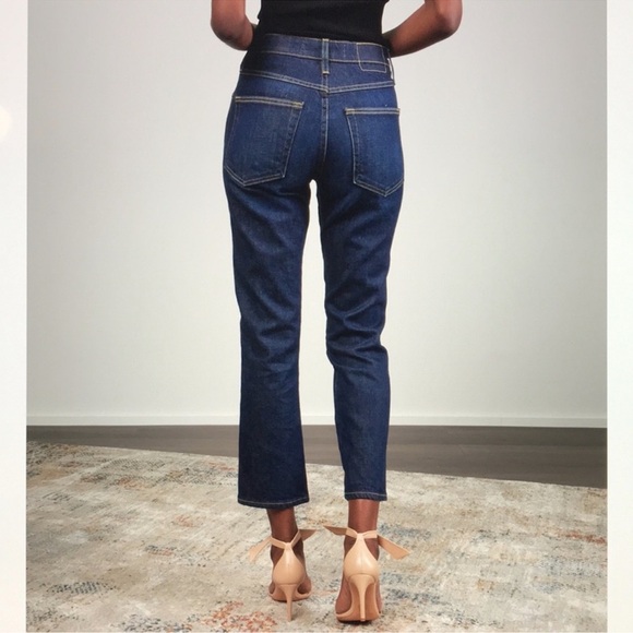 Amo Chloe Crop High Rise Denim Jeans - Picture 7 of 10